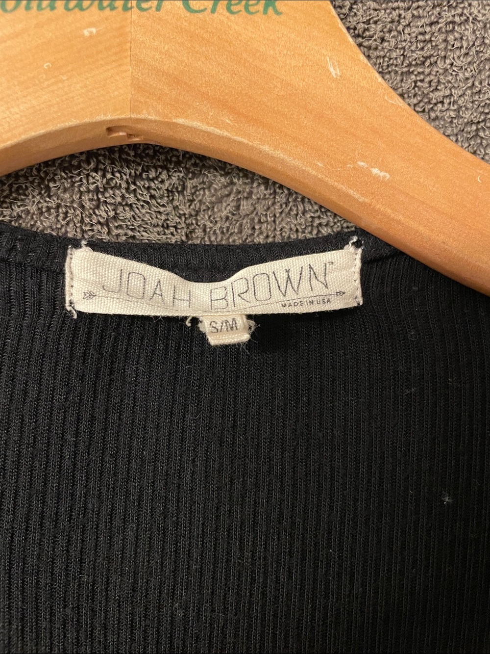 Joah Brown Black Long Sleeve Open Front cardigan - Picture 3 of 7